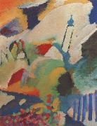 Vassily Kandinsky Murnau with Church oil on canvas